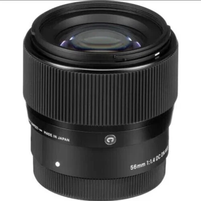 $450 • Buy Used Sigma 56mm F/1.4 DC DN Contemporary Lens For Sony E-mount Excl Condition