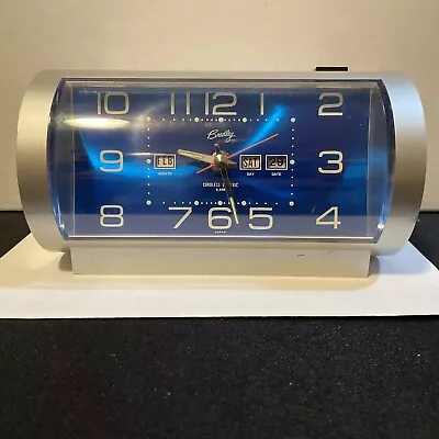 Vintage Rare Bradley Flip Alarm Clock. Made In Japan  • $40