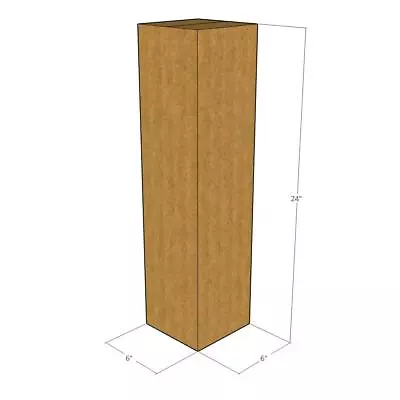6x6x24 Cardboard Packing Mailing Moving Shipping Corrugated Boxes Cartons • $40.46