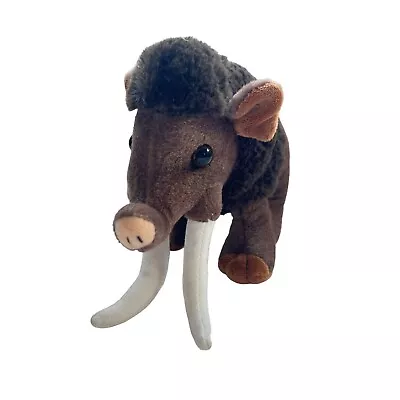 Wooly Mammoth Plush Wild Republic Elephant Tusks 2013 Brown Stuffed Animal 10  • $10.91