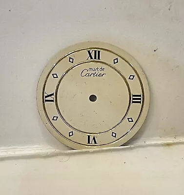 Vintage Original Must De Cartier Unisex Wrist Watch Dial • $217.59