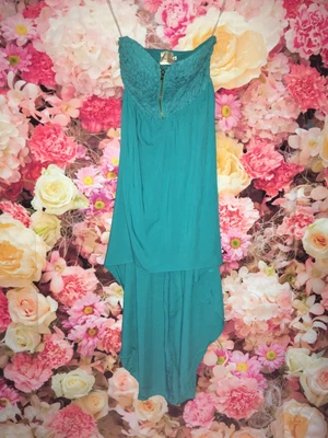 £14.99 • Buy Eva And Lola Green Turquise Lace Bust Detail Sweetheart Club Party Prom Dress 8