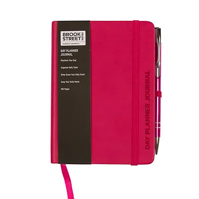 Day Planner Notebook - Hardback A6 Undated Day Planner - Undated Daily Diary • £9.99