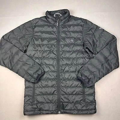 Mountain Hardwear Down Puffer Jacket Mens Small Black Outdoor Hiking Lightweight • $39.95