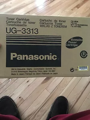 Panasonic UG-3313 UG3313 Black Toner Cartridge UF-550 Genuine New Sealed Box • $25