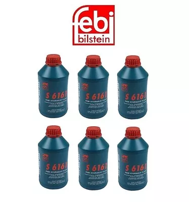 6x 1Liter Hydraulic System Fluid Abc Suspension Power Steering For Mercedes Febi • $99.68