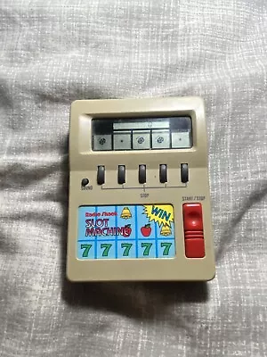 Vintage Radio Shack Handheld Electronic Slots Slot Machine Game Works Needs 2 AA • $2.49