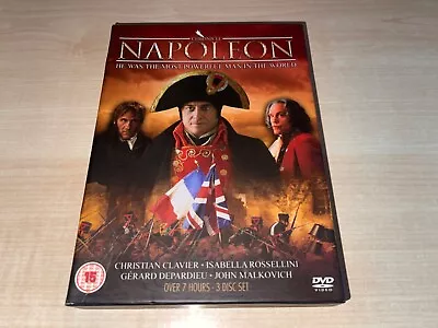 Napoleon Dvd 2002 Tv Mini Series Bonaparte Christian Clavier Isabella Rossellini • £94.99