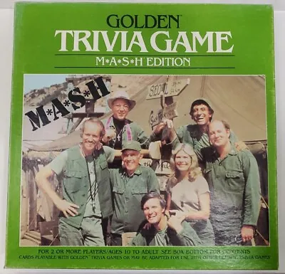 Vintage Mash Trivia Game (complete) • $29.99