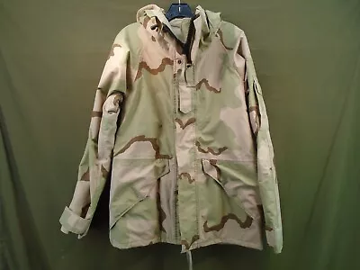 US Military GoreTex Desert Camouflage Cold Weather Parka Small Regular 2002 19-G • $74.95