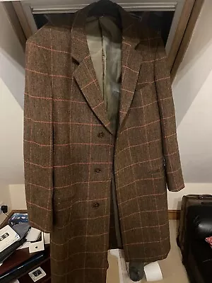 £14 • Buy Gents’ Covert Coat -  42  Regular - 100% Pure Wool . New