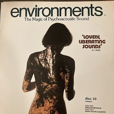 Environments (The Magic Of Psychoacoustic Sound) Vinyl Record - LP NM • $12