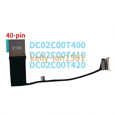 JT4B1 EDP WQHD Cable For Lenovo T14s Gen 3 DC02C00T400 DC02C00T410 DC02C00T420 • $48.75