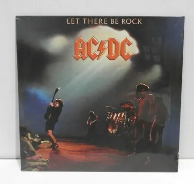 AC/DC Let There Be Rock LP Black Vinyl • $79.99