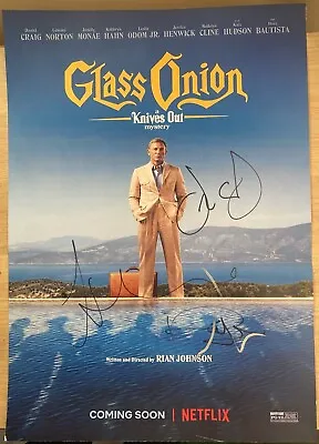 £149.95 • Buy Glass Onion Cast Signed Poster