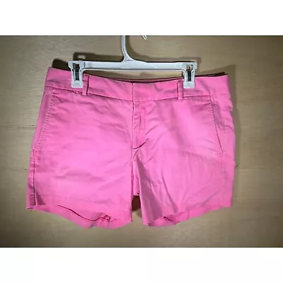 Women's Banana Republic Milly Collection Pink Denim Shorts Size 8 • $17.99