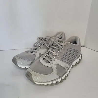 Women’s K-SWISS Tubes Gray & White Sneakers Size 9 M • $16