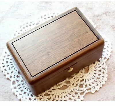 Walnut Jewelry Music Box ( More Than 60 Songs Choices + Free Engrave Service ) • $43.69