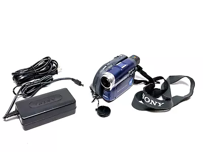 ⭐ Sony Handycam DCR-DVD101 Mini DVD R/RW Digital Camcorder W/ AC Adapter ⭐ • $49.95