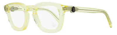 Moncler Thick Rimmed Eyeglasses ML5195 057 Light Amber 48mm • $99