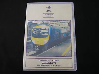 225 Studios - Carlisle To Glasgow Central -Cab Ride-Drivers Eye View-Railway-DVD • £10.99