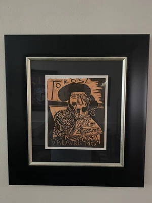 $725 • Buy Pablo Picasso Color Plate Lithograph From 1991