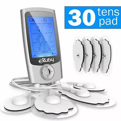 Tens Unit Machine + 30 Palm Pads Relieves Pain Quickly - 16 Mode - Rechargeable • $17.99