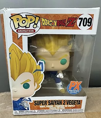 Funko Pop! Animation: Dragon Ball Z - Super Saiyan 2 Vegeta • $17