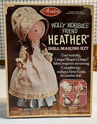 $15 • Buy Vintage Avalon Holly Hobbie’s Friend Heather Doll Making Kit