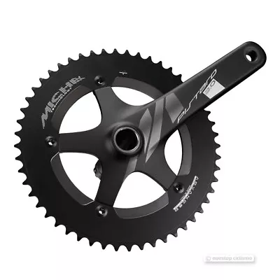 Miche PISTARD 2.0 Single Speed Track Crankset : 49T 170 Mm 1/8  BLACK • $229.95