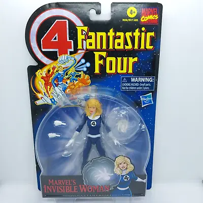 Marvel Legends Retro Fantastic Four Marvel Invisible Woman 6-inch Action Figure • $9.99