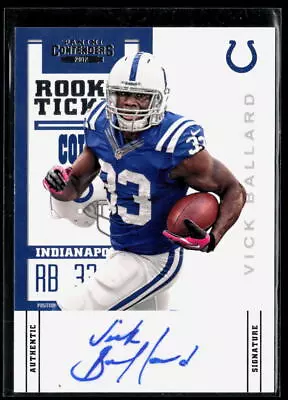 Vick Ballard 2012 Panini Contenders Helmet Auto #197 • $4.99