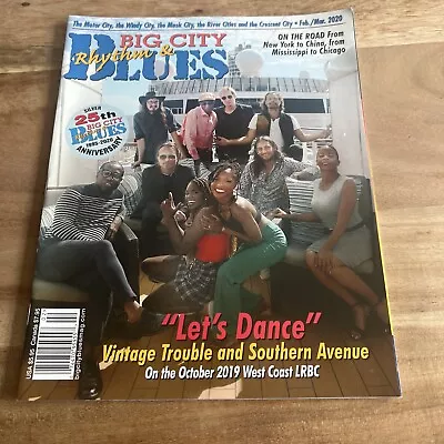 £7.50 • Buy BIG CITY RHYTHM & BLUES Feb Mar 2020 Vintage Trouble Southern Avenue West LRBC