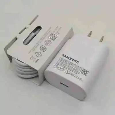 Original Samsung Galaxy S22 S22+ Ultra Super Fast Wall Charger & Type C Cable • $12.99