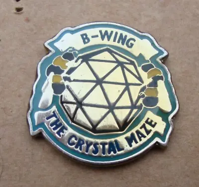 £3 • Buy Northern Ireland Prison Service HMP THE MAZE B WING Pin Badge THE CRYSTAL MAZE