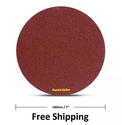 180mm / 7  40 - 400 Grit Plaster Drywall Sanding Discs Pads Hook Loop • $20