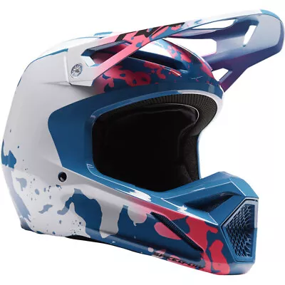 NEW Fox V1 Morphic Blueberry Kids Motocross Dirt Bike Helmet • $199