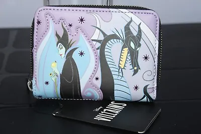 Loungefly Zip Wallet Maleficent Dragon Sleeping Beauty Disney New With Tags • $44.99