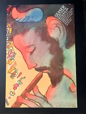 Milton Glaser Art Center College Of Design Pasadena Original Poster • $169.90