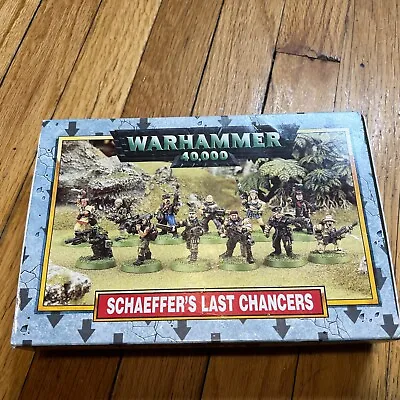 Games Workshop Warhammer 40k Colonel Schaeffer's Last Chancers Complete Set Oop • $322.71