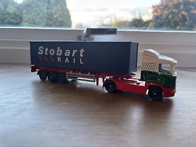 Corgi Super Haulers 1:64 Ty86650 Eddie Stobart Skeletal Container Stobart Rail • £0.99