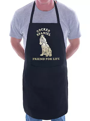 Cocker Spaniel Dog Lover Gift BBQ Cooking Funny Novelty Apron • £9.99