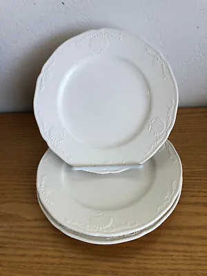 South Hampton Mikasa White Sea Shells & Scrolls DY902   3 Salad Plates  8 1/2    • $69.99