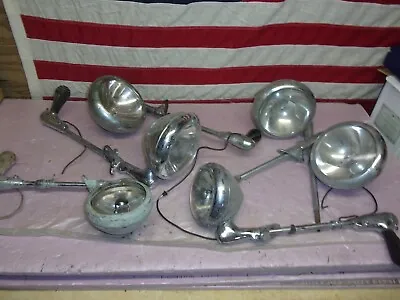 Vintage- 6 Spotlights For Old Cars- Large Lot- • $49.99