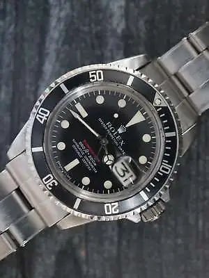 Rolex M38882:  1971  Red  Submariner Watch Ref. 1680 • $22000