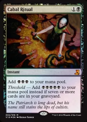 1 X Cabal Ritual - Foil - From The Vault: Lore - Light Play - MTG • $21.09