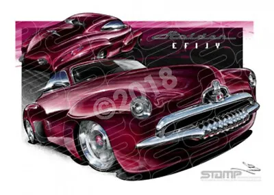 Holden Concept 2005 EFIJY CONCEPT A3 FRAMED PRINT (HC151) • $99