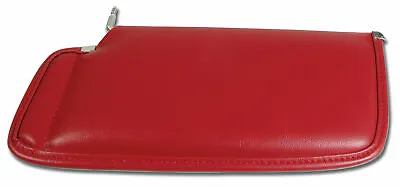 Corvette C3 Sunvisor Red RH W/Mirror Option 1979-1981 • $96.99