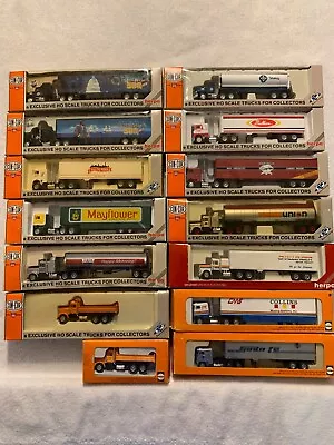 Con-Cor/Herpa HO Scale Trucks And Tractor Trailers Various Models • $24.99