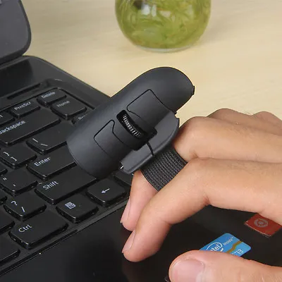 Mini 2.4 GHz Wireless Optical Mini Finger Mouse Mice For Laptop PC Computers • $13.25